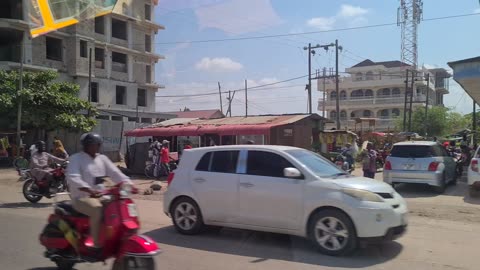 Traffic in Zanzibar