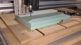 Foam test cut