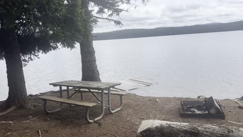 Backcountry Campsite #4, AMAZING Meditation Point – Timothy Lake – Mount Hood – Oregon – 4K
