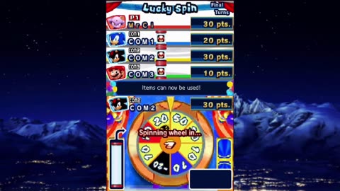Lets Play Mario & Sonic At The Olympic Winter Games DS (Blind) Extra #1 (Spin the Bingo Board!)