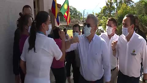 Visita del presidente Duque a Suaita, Santander