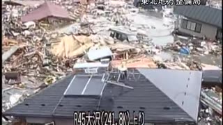 Surveillance Camera Footage of the 2011 Tsunami in Iwate Japan