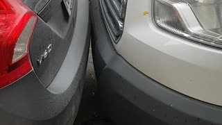 Parked Car Has Plenty of Space to Pull Out