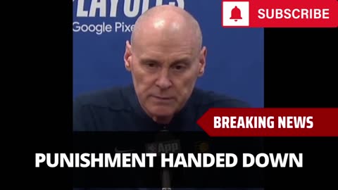 NBA Hands Down Punishment For Rick Carlisle After He Blasts The Refs