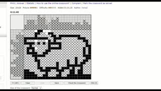 Nonograms - Sheep