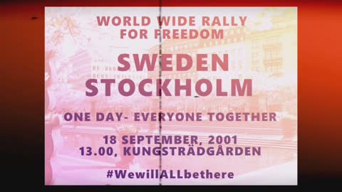 World Wide Demonstration 4.0 - 18 september kl 13 i Kungsträdgården, Stockholm
