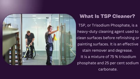 What Is TSP Cleaner? How To Use It?