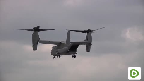 V-22 Osprey vertical takeoff and landing
