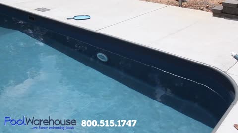 L Shaped DIY Inground Pool Kit With Tanning Ledge & Bench From Pool Warehouse!