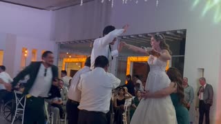 Dancing Line Trip Over Bride