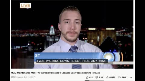 0025 Vegas Shooting - Schuck confirms he didn't hear anything