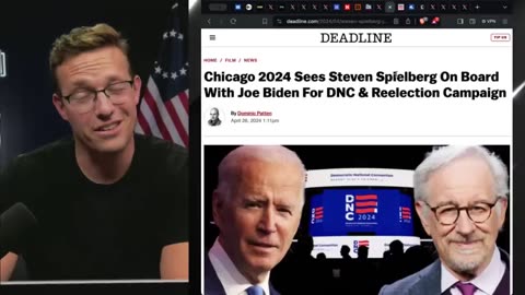 Democrats Call In Steven Spielberg To ‘Save DNC Convention’ To Tell Joe Biden’s Story~CRINGE🤮