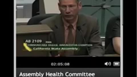 CA Health Committee Hearing on Vaccine Exemption Bill AB2109 April 27, 2012 Part 6