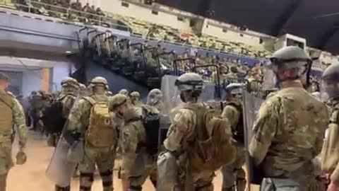 National Guard troops in DC ahead of inauguration