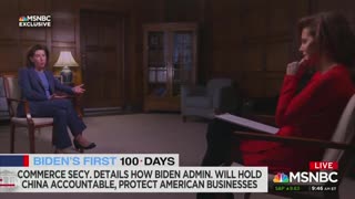 Sec. Gina Raimondo Discusses China With Stephanie Ruhle