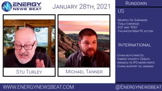 The Daily Finance and Energy News Show 1-28-2021 Energy News Beat