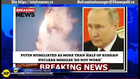 Putin humiliated as more than half of Russian nuclear missiles 'do not work'