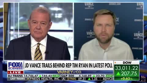 Stuart Varney to JD Vance: Are You Losing Because Trump Endorsed You?