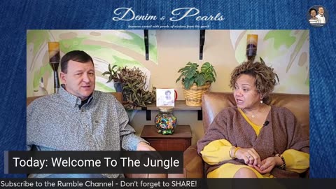 Welcome to the Jungle - Denim and Pearls 1001