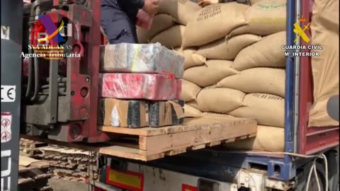 Pillan 419 kilos de cocaína en el Puerto de Barcelona