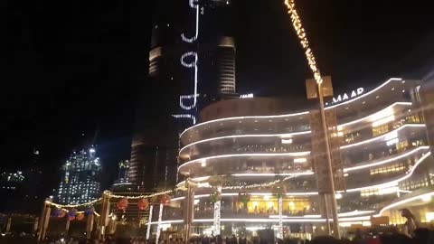 The Dubai Mall Water fountain show