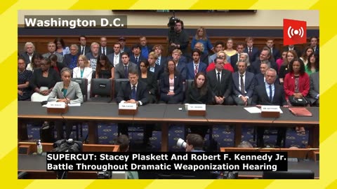 SUPERCUT: Stacey Plaskett And Robert F. Kennedy Jr. Battle Throughout Dramatic Weaponization Hearing