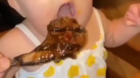 That's Cheating 😂 🍔👶 | BBQ BABY