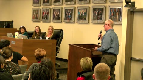 VD3-4 Citizens speaking Regarding Patti Serrano Chandler Board Meeting