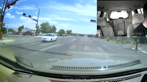 Brand New Tire Flies Off and Crashes Into Car