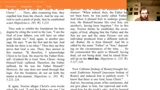 quotes of early church fathers on modalism