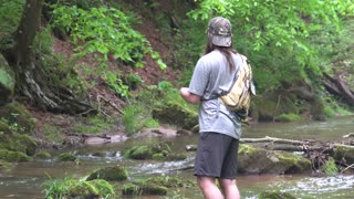 Native Trout Fishing with Lively Legz Nymphs