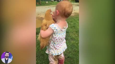 Funny and cute baby moment 2