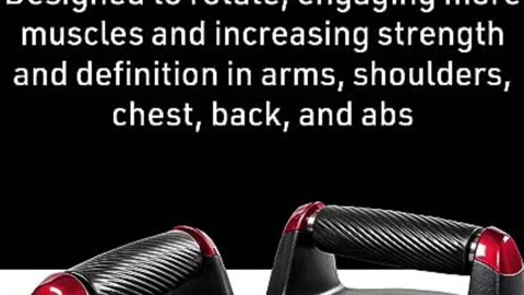 Perfect Pushup Elite, Anti Slip Rotating Handles #productreview #amazonproducts2022 #gadget #gym