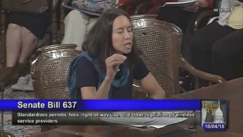 Dr. Sharon Goldberg Testifies at Michigan's 5G Small Cell Tower Legislation Hearing October 4, 2018