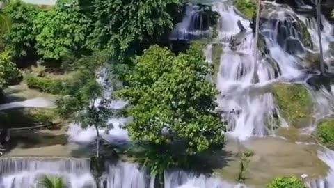 Viral Tourism..!!! Aek Sijorni Waterfall Baths, South Tapanuli Regency, North Sumatra #shorts