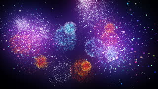 Fireworks Background Video for Video Productions