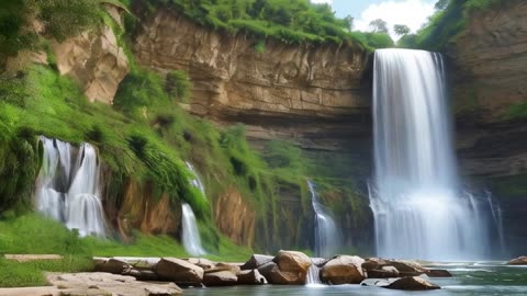 Most beautiful waterfall in the world||Beauty of nature
