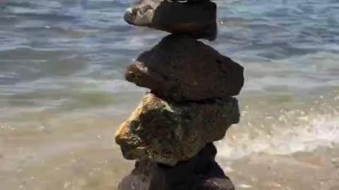 Sea Stone Pile