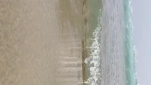 Boomerag on libyan beach