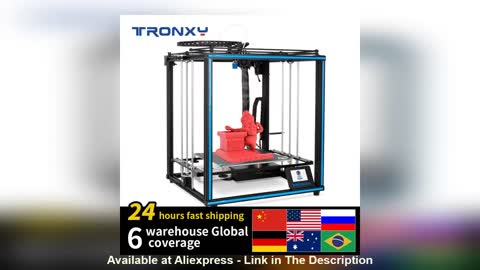 ✨ Tronxy X5SA 24V New Upgraded 3D Printer DIY Kits Metal Build Plate 3.5 Inches LCD Touch Screen