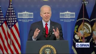 ‘End of Quote’: Biden Appears To Read Instruction off Teleprompter