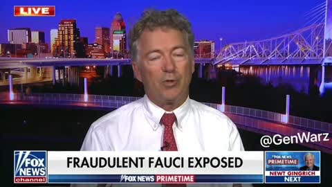Senator Rand Paul on NEW NIH Disclosure That They Did Fund Gain of Function Research