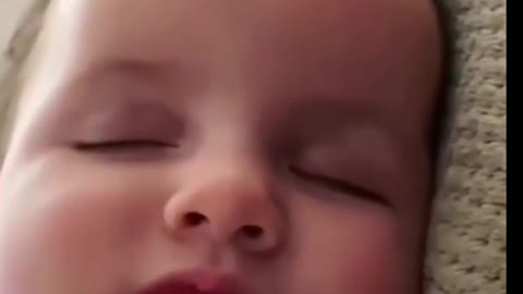 What toddler spoke while sleeping