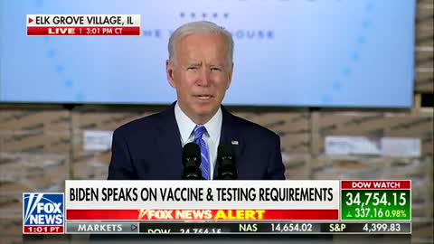 Biden Rambles On for 50 Seconds, Proclaims ‘That’s How We Beat COVID’