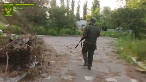 LPR Show Abandoned UAF Base At Lisichansk Kindergarden School - Ukraine War Combat Footage 2022