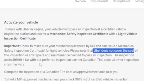 Uber vehicle inspection #uber #uberdriver #uberinspection