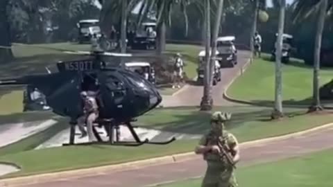 Military at work, while some think nothing is going on.