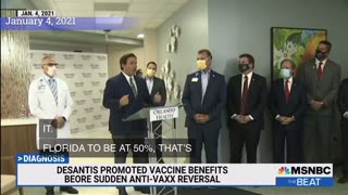 Gov. Ron DeSantis in Support of the COVID Vaccine and Fauci