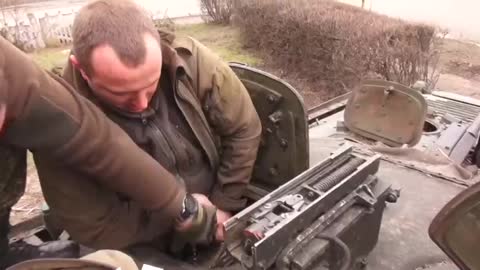 Donbas Demilitarized and Liberated Village of Anadol, Donbas - Ukraine