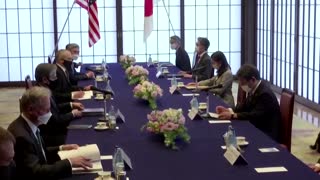 Blinken lands in Japan for talks with U.S. ally
